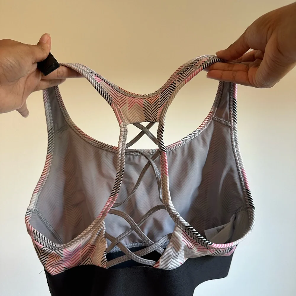 Victoria Sport Striped Tank Top - Picture 2 of 3